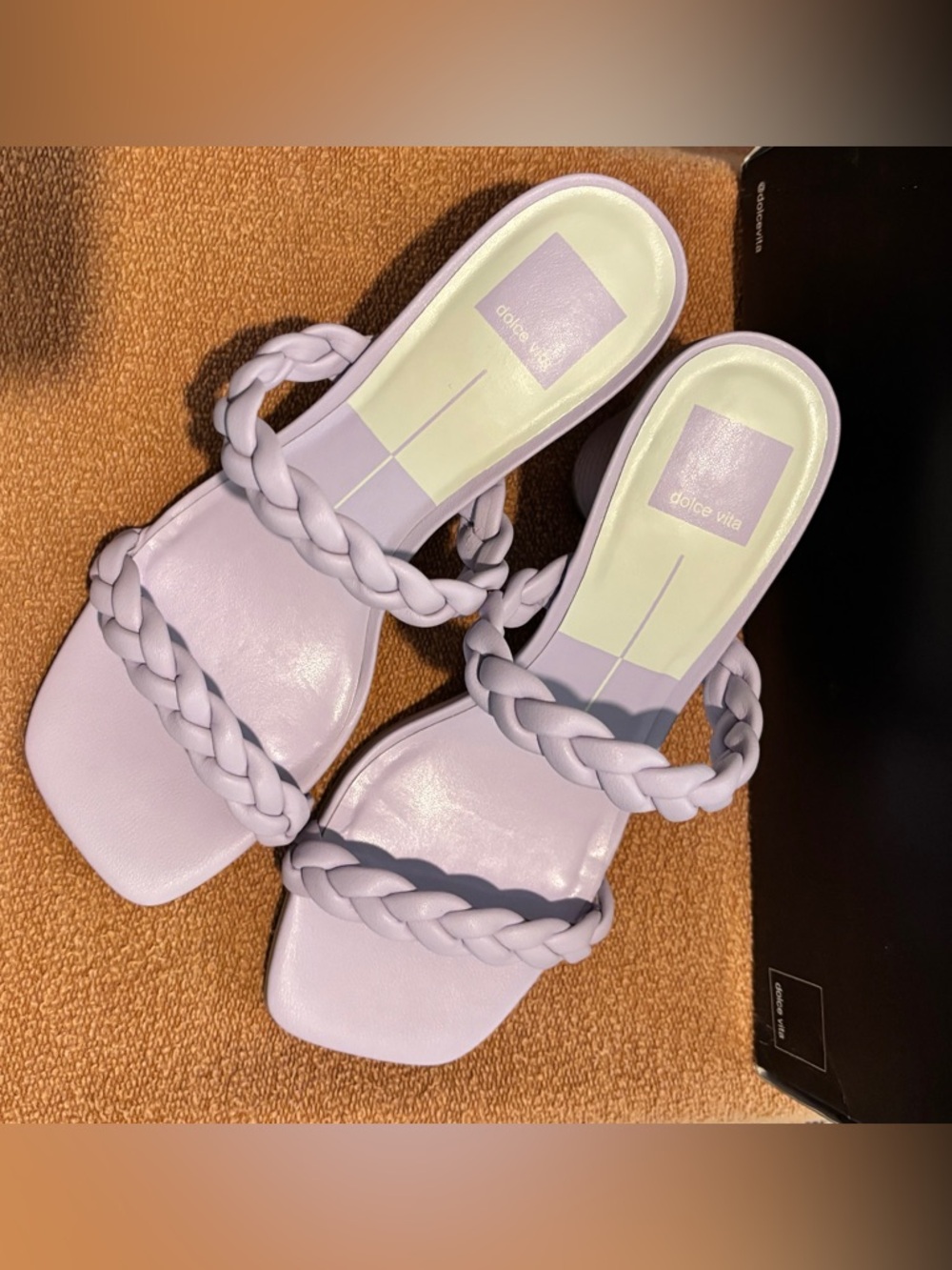 Dolce Vita purple dress sandals, Size-7.5,
New in box